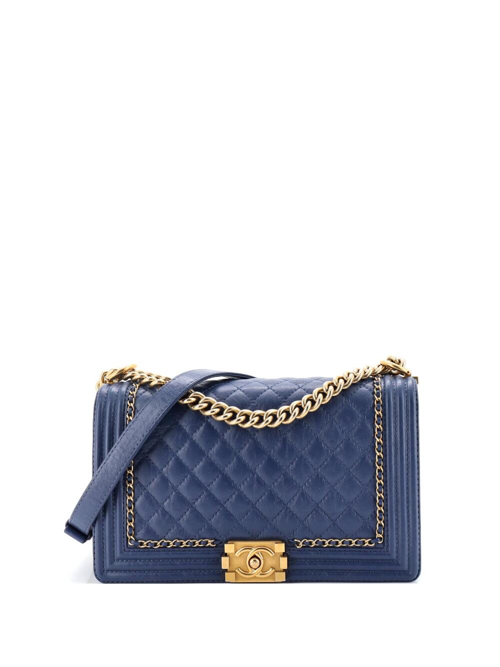Chanel Jacket Boy Flap Bag Quilted Aged #228727C38B